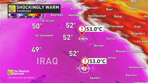 temp in baghdad today